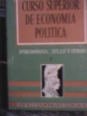 Curso superior de economía política 2 tomos Spiridonova, Atlas y otros