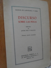 Discurso sobre las penas Manuel de Lardizabal y Oribe