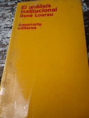 El análisis institucional René Lourau