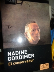 El conservador Nadine Gordiner  