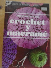 Enciclopedia del crochet y macramé Los libros de artesanía y Burda