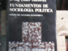 Fundamentos de sociología política Irving Louis Horowitz