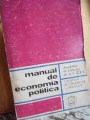 Manual de economía política Academia de Ciencias de la URSS