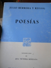 Poesías Julio Herrera y Reissig Introducción de Ana Victoria Mondada