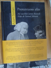 Presuntuoso afán así escribió James Boswell Vida de Samuel Johnson