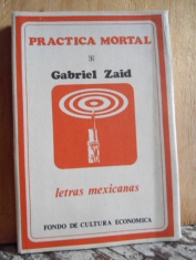 Práctica mortal (poesía) Gabriel Zaid
