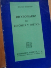 Diccionario de retórica y poética Helena Beristáin 