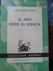 El arte desde su esencia José Camón Aznar