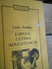 España: última advertencia. León Trotsky 