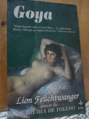 Goya (novela) Lion Feuchtwanger  
