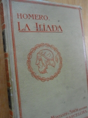 La Iliada Homero Versión de Luis Segalá y Estalella Ilustr Flaxman y A. J. Church