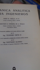 Mecánica analítica para ingenieros Fred B. Seely y Newton E. Ensign