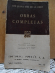 Obras completas Sor Juana Inés de la Cruz 
