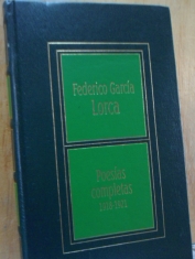 Poesías completas 1918-1921 vol I Federico García Lorca