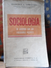 Sociología Francisco A. Gómezjara